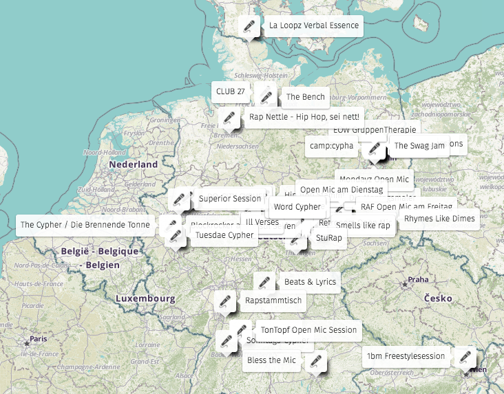 RapScript – Cypher Map live | RapScript - the freestyle rap word generator
